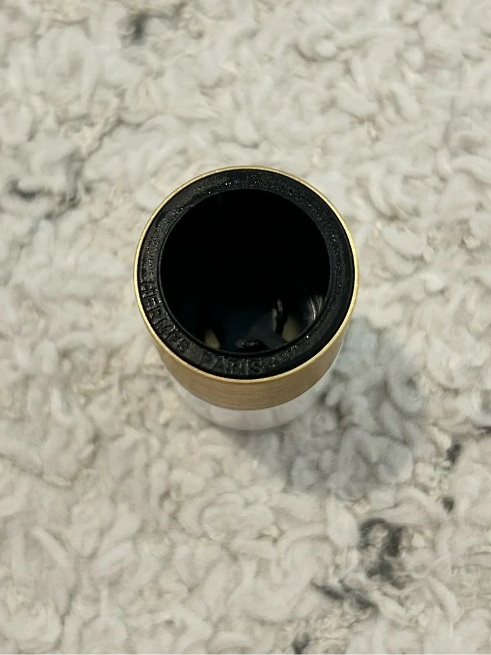 Hermes empty lipstick case *with flaw